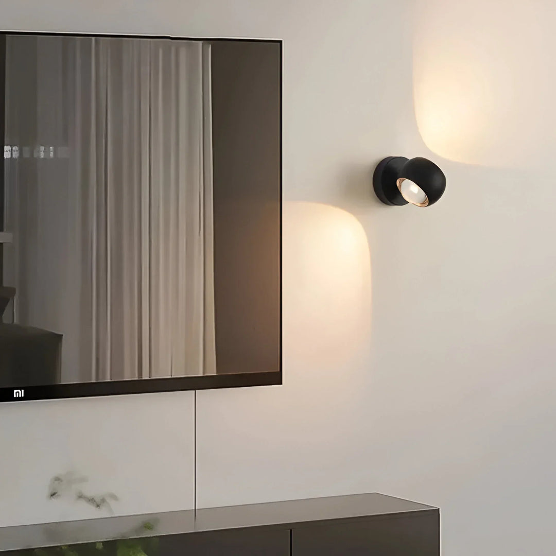LumiTurn – Justerbar 180° LED Væglampe