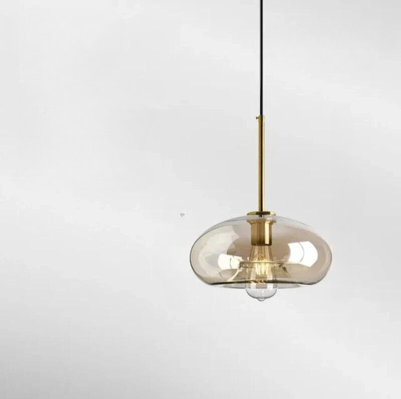 Elegant Skandinavisk Pendelampe - GlasNord
