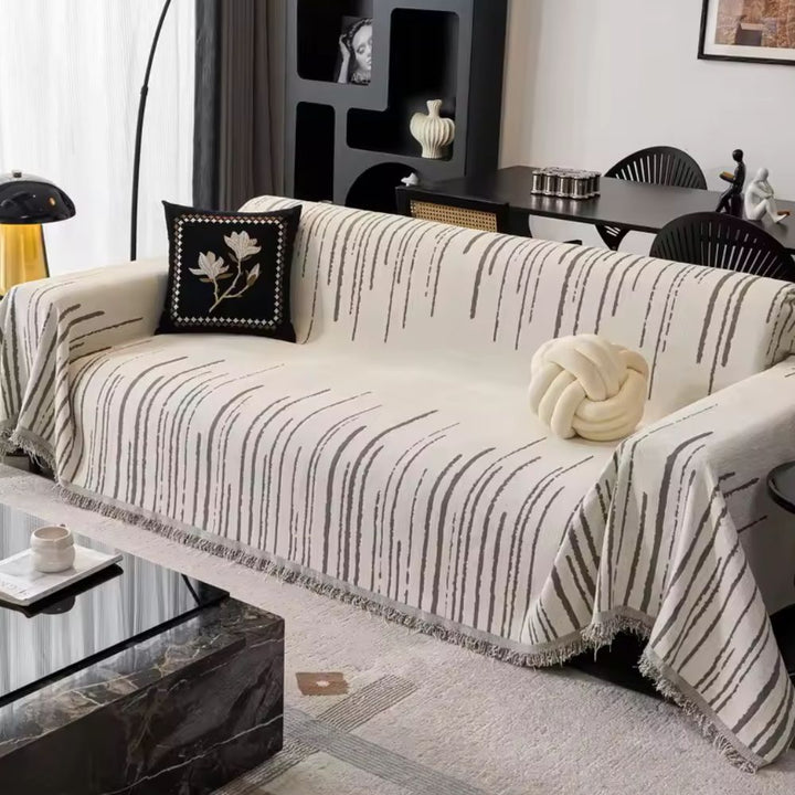 Velour Cascade Sofapude