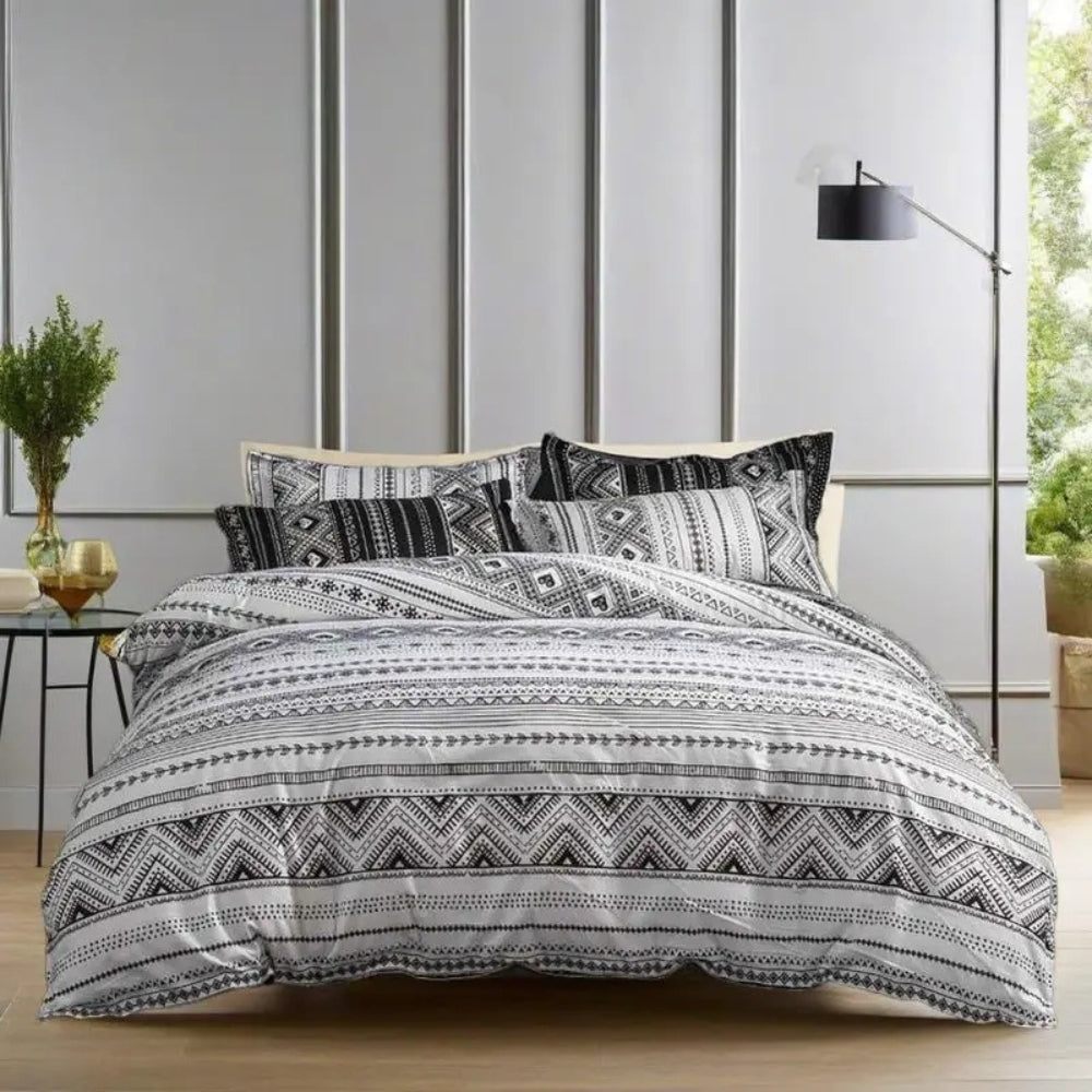 Avenzo Moderne Boho Stil Sengetøj Sæt