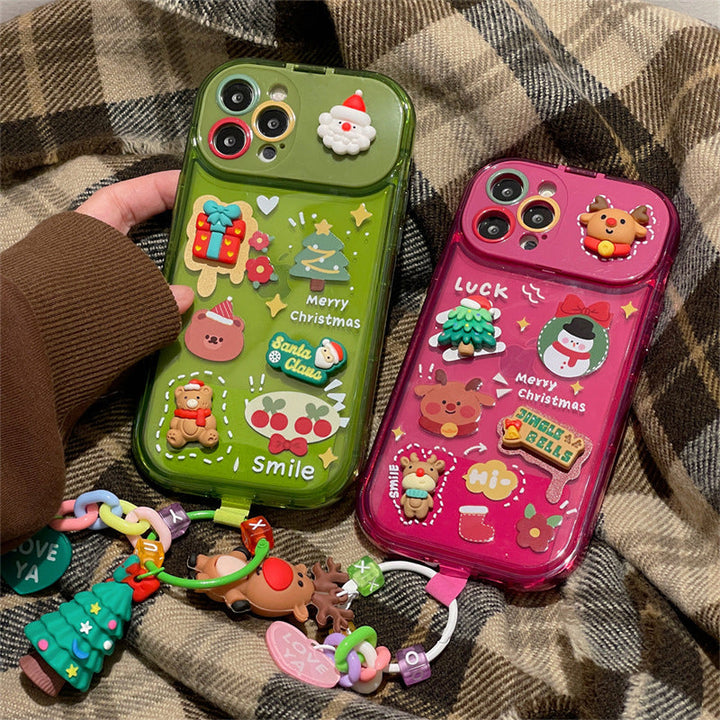 Juletræ Pendant iPhone Cover med Spejl