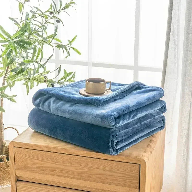 Tykt Flannel Tæppe - FlannelWarm