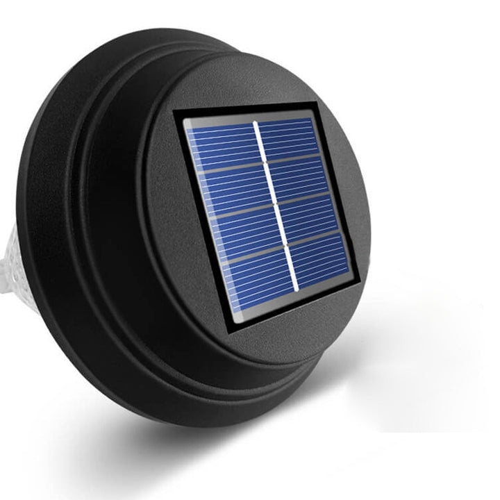 Solenergi vandtæt cirkulær divergent lys skygge design LED udendørs have dekorationslys