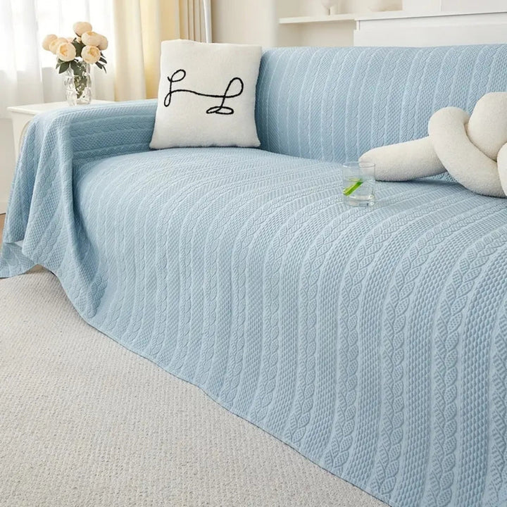Rolig Plush Leaf Sofa Cover