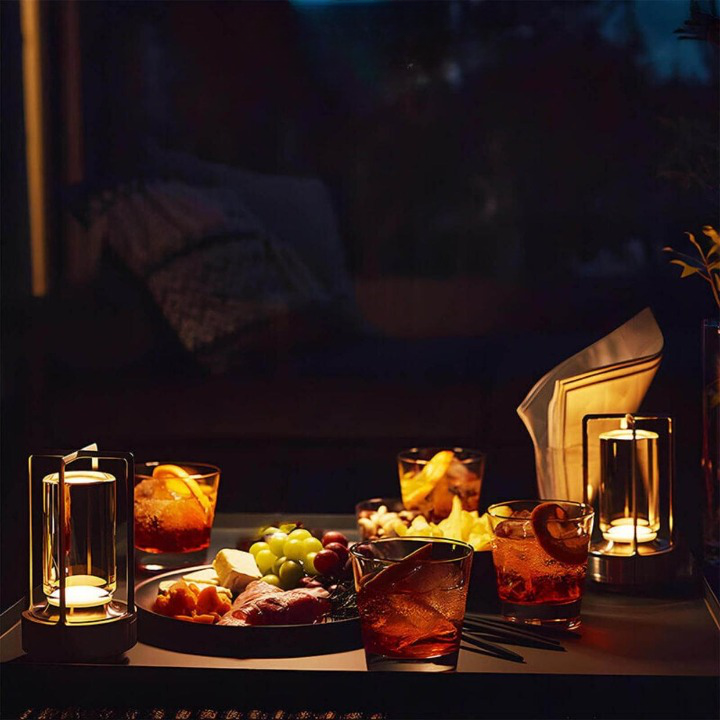 Luksus &amp; Elegant Trådløs Bordlampe | AuraLux