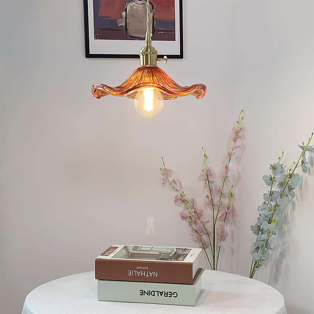 Hibiscus Blomster Lampe
