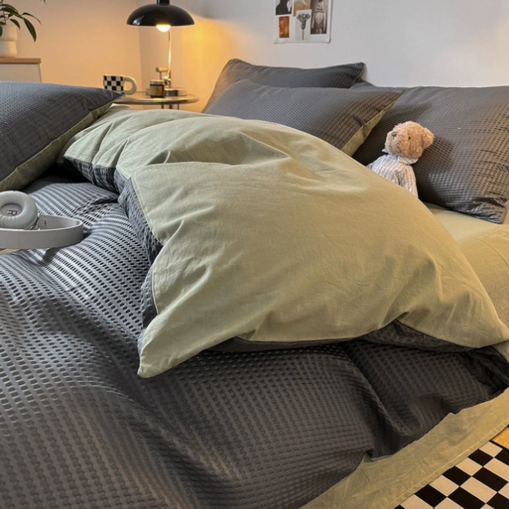 Beaumont Ultra-Blød Vaffel Dyne Sæt | 3pcs Sæt