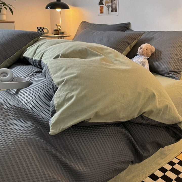 Beaumont Ultra-Blød Vaffel Dyne Sæt | 3pcs Sæt