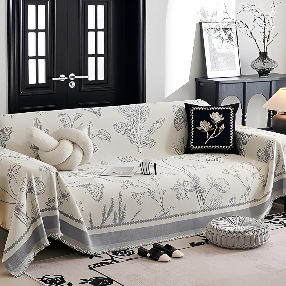Botanisk Elegance Sofadække