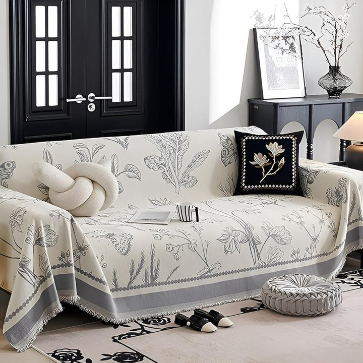 Botanisk Elegance Sofadække