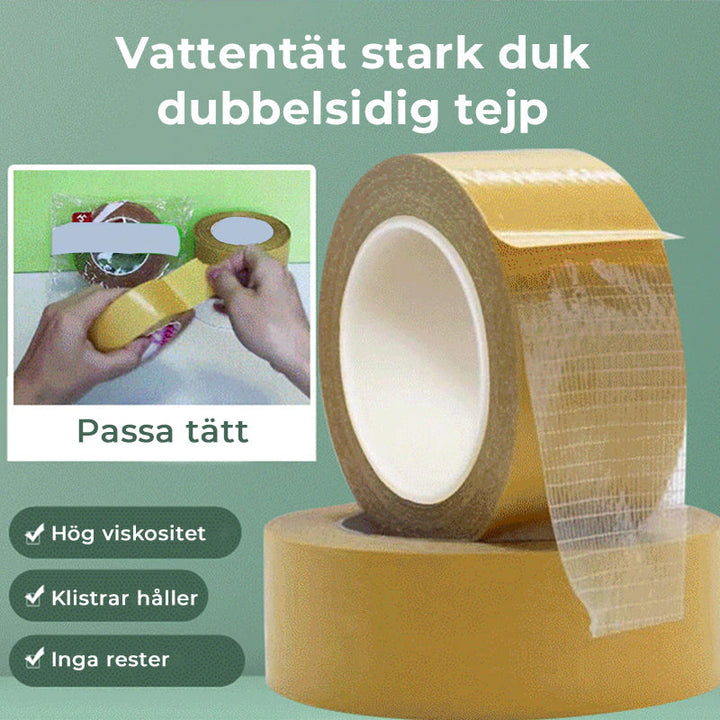 Vandtæt stærk dobbeltklæbende tape