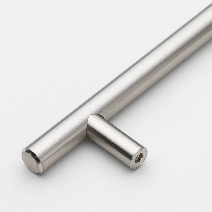 Børstet Nikkel Moderne Rustfrit Stål Skuffe Hardware T-Bar Håndtag