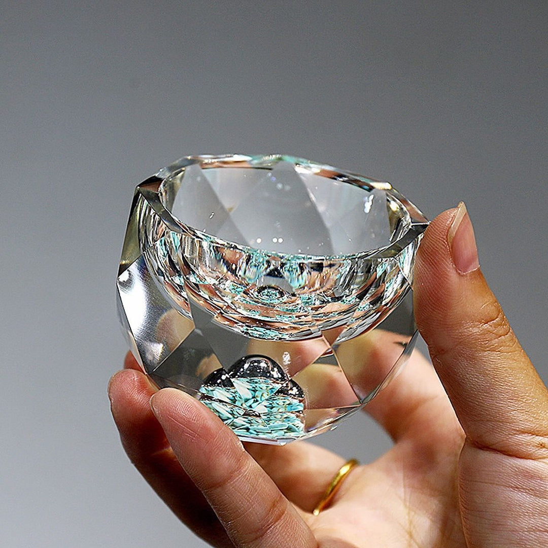 50ml diamant-skåret krystal drikkeglas vodka shot glas vin glas whiskey glas spiritus sake soju brandy te kop