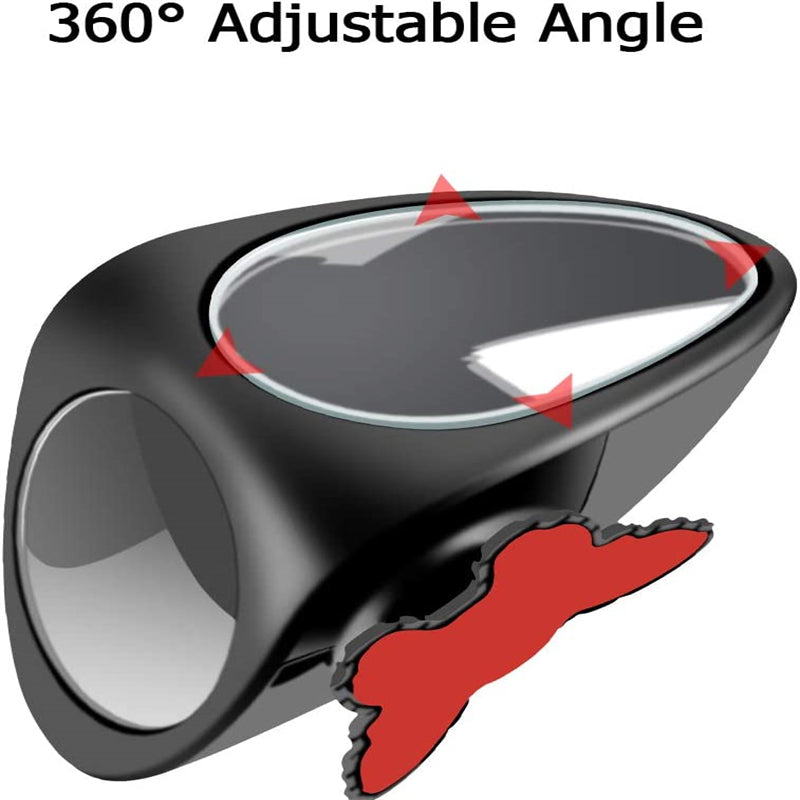 360° Rotérbare Bil Blindvinkel Spejle