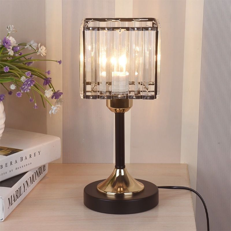 Krystal - Nordisk Krystal Bordlampe