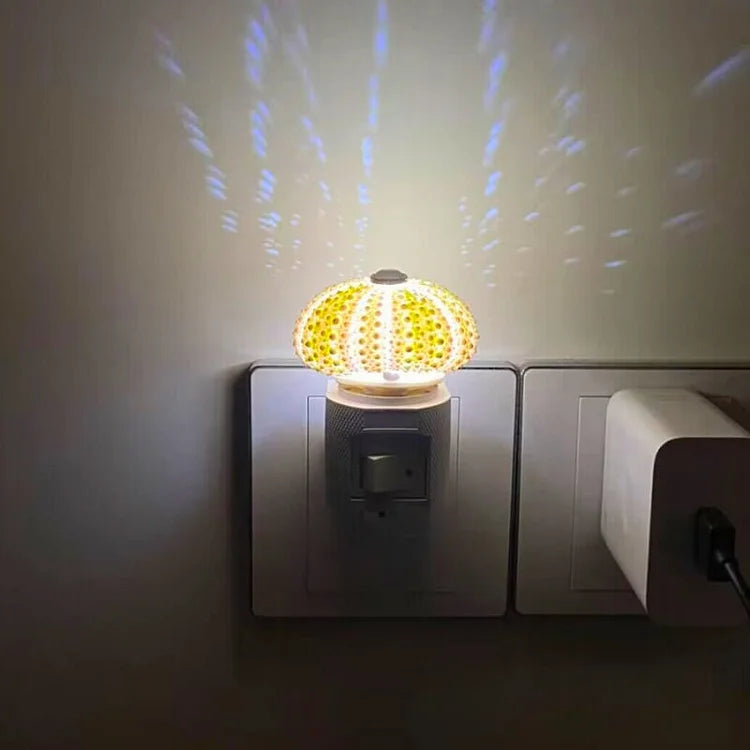 LumiCraft – Unik DIY bordlampe med naturlig søpindsvin skal til en hyggelig indretning