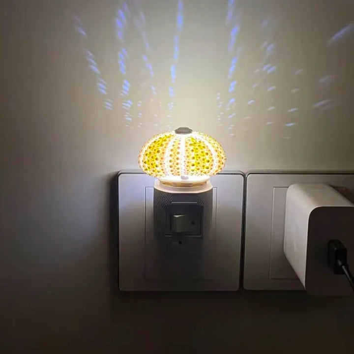 LumiCraft – Unik DIY bordlampe med naturlig søpindsvin skal til en hyggelig indretning