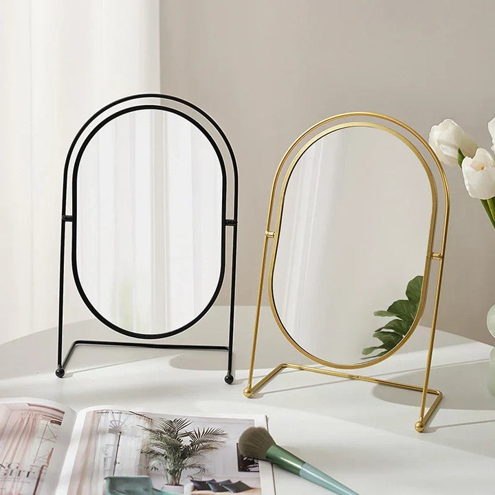 Stort Minimalistisk Skrivebords Makeup Spejl