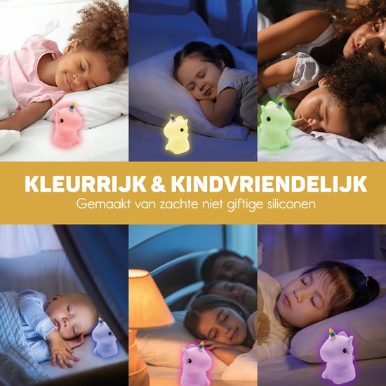 Enhjørning Natlampe - DreamCrest |