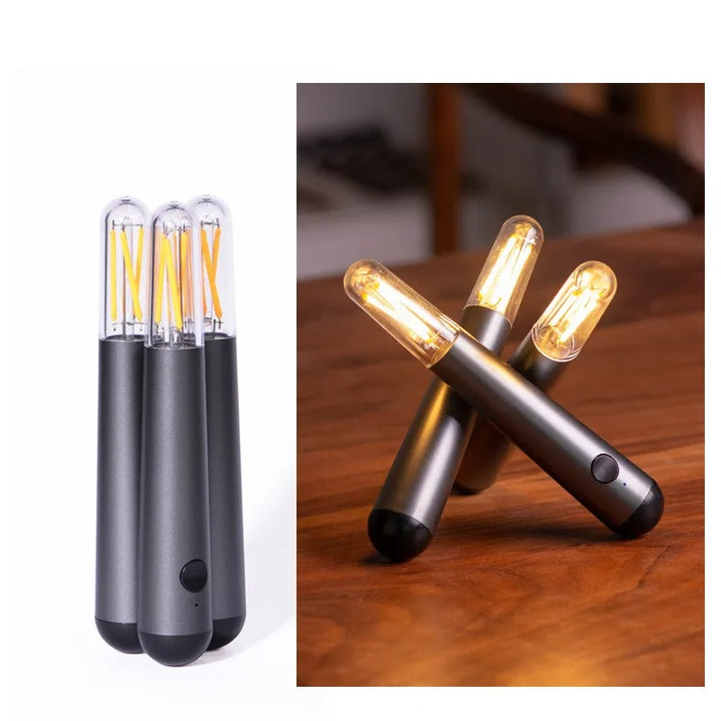FlexiGlow genopladelig LED natlampe