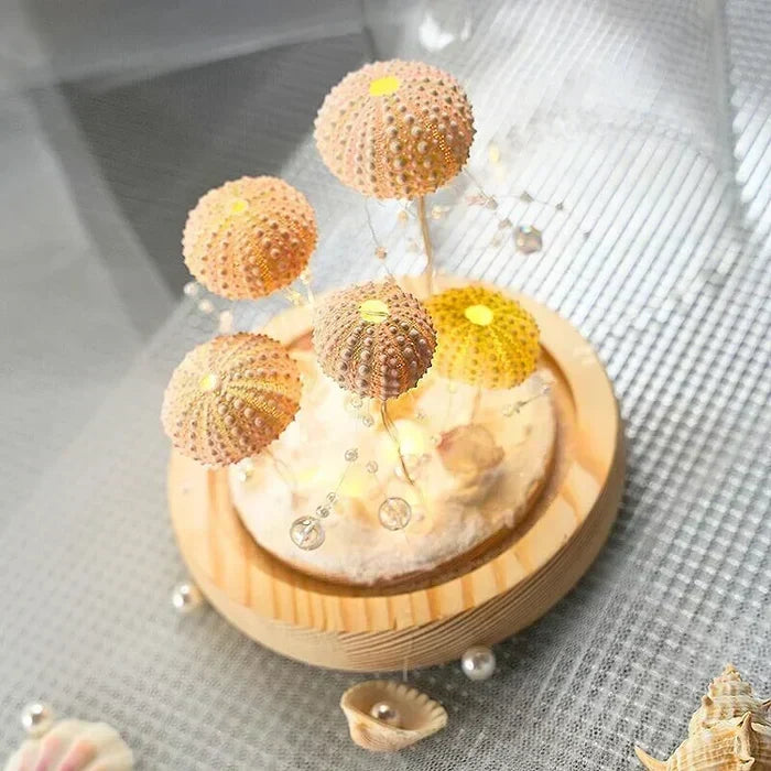 CoastalGlow DIY Pindsvin Nattelys