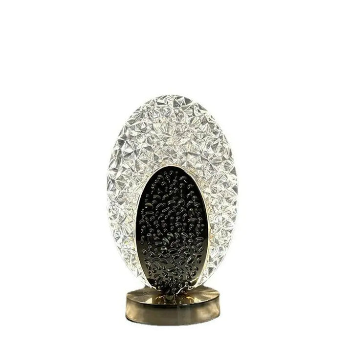 Moderne &amp; Luksuriøs Påfugle Bordlampe - CrystalGlow