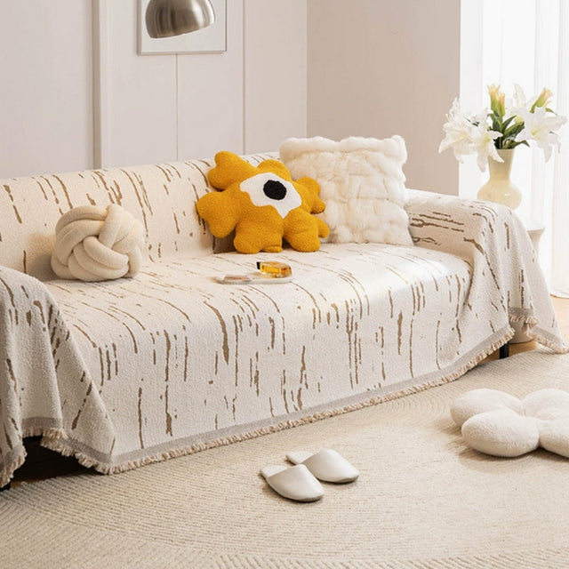 Driftwood Pompom Sofa Betræk