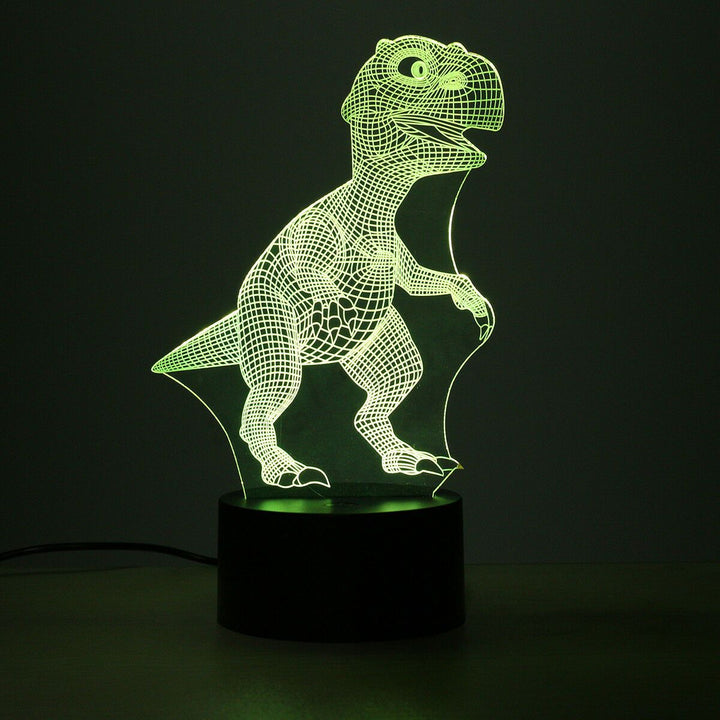 Dinosaur Natlys - 3D Dinosaur Lys - T Rex Natlys