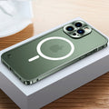Magnetisk telefonetui til iPhone med metalramme |