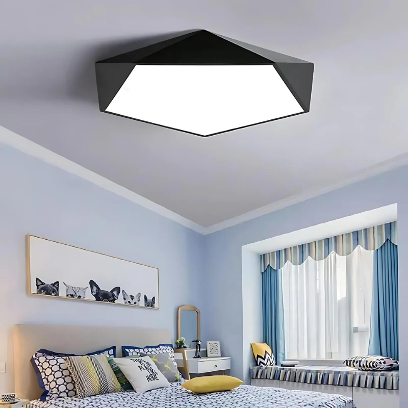 | Stilfuld dæmpbar LED loftlampe – Skaber den perfekte belysning til enhver stemning i dit hjem