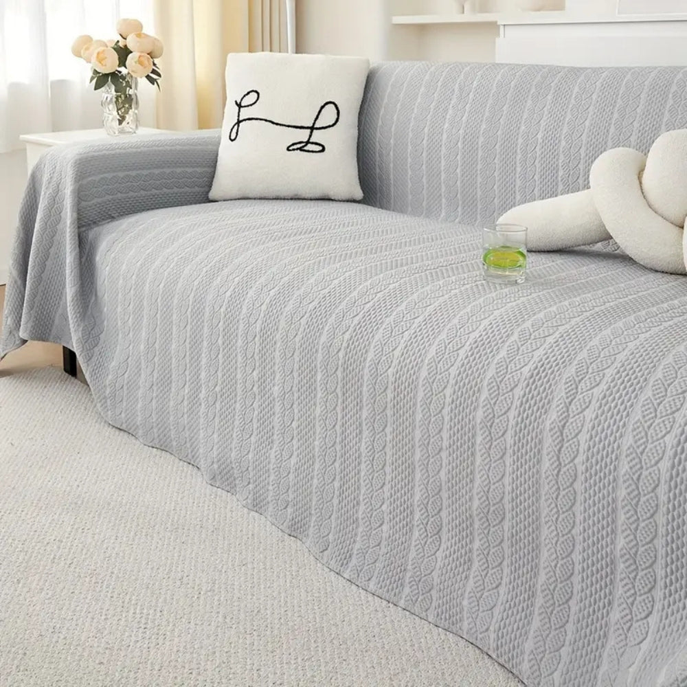 Rolig Plush Leaf Sofa Cover