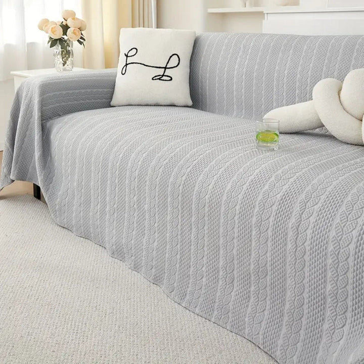 Rolig Plush Leaf Sofa Cover