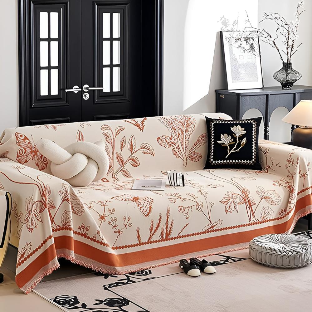 Botanisk Elegance Sofadække