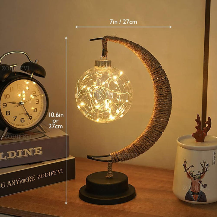Lunar Moon Lamp – En Cool, Fortryllende Nattelys | Soveværelser og Opholdsrum