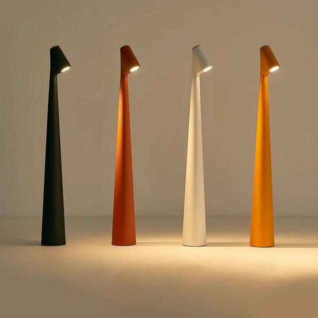 Nordisk Minimalistisk Design Stemningslampe | Trådløs | LED | Læselampe | Bordlampe