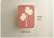 Moderne minimalistisk LED væglampe