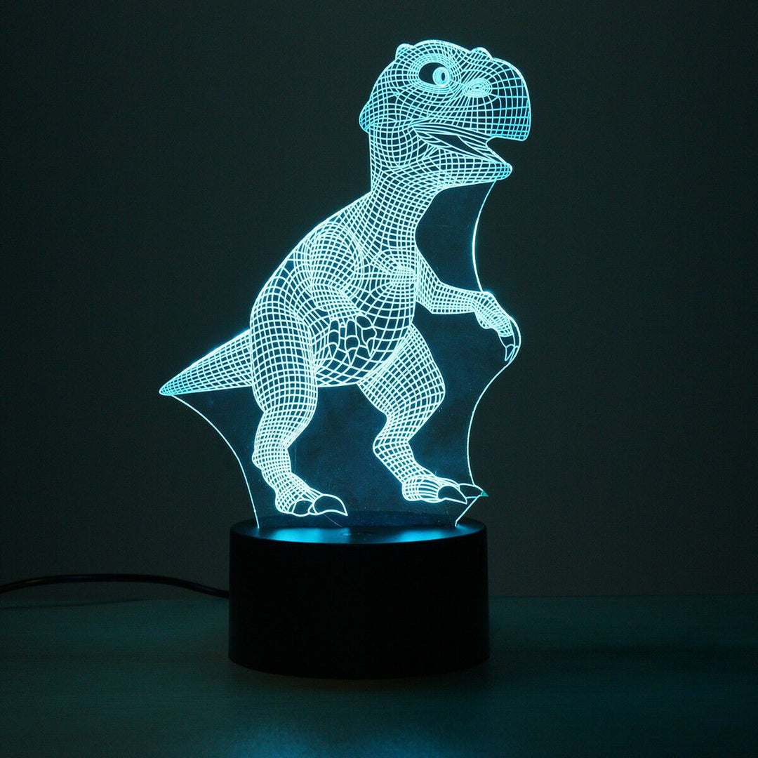 Dinosaur Natlys - 3D Dinosaur Lys - T Rex Natlys