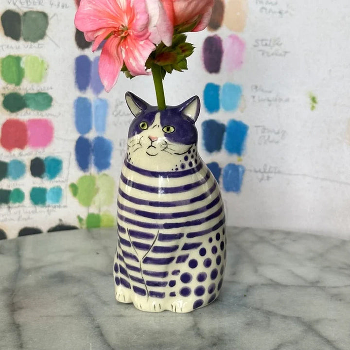 Prikket Kat Vase