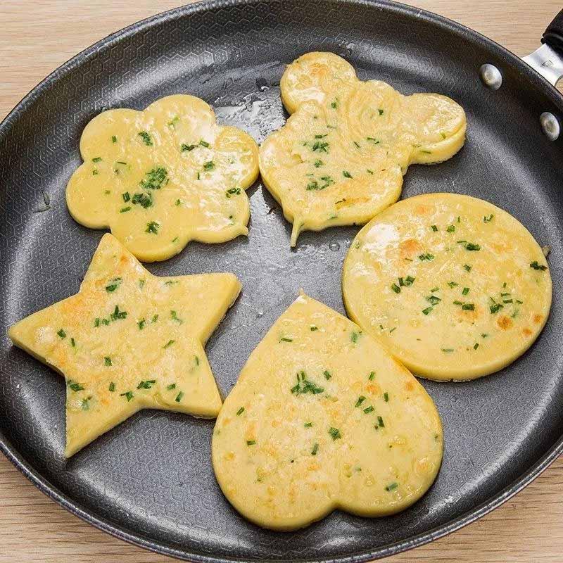 Rustfrit Stål Stegte Æg Forme