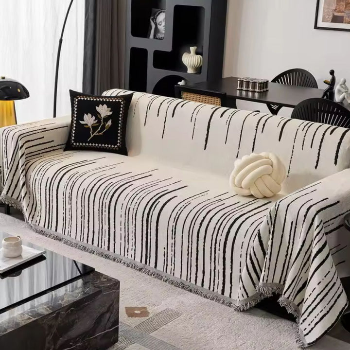 Velour Cascade Sofapude