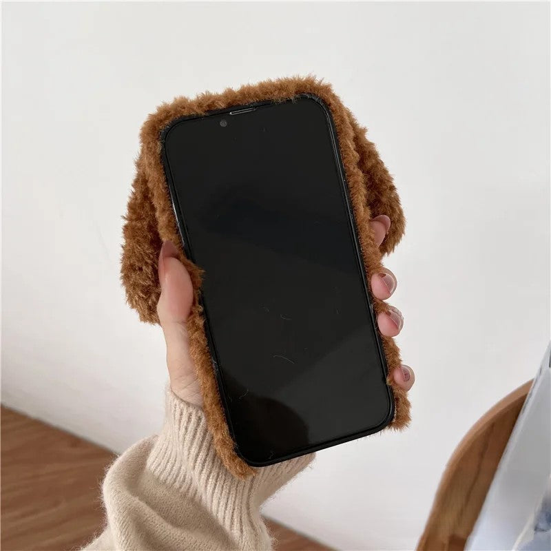 Sød Hund Fluffy Snuggly iPhone Cover