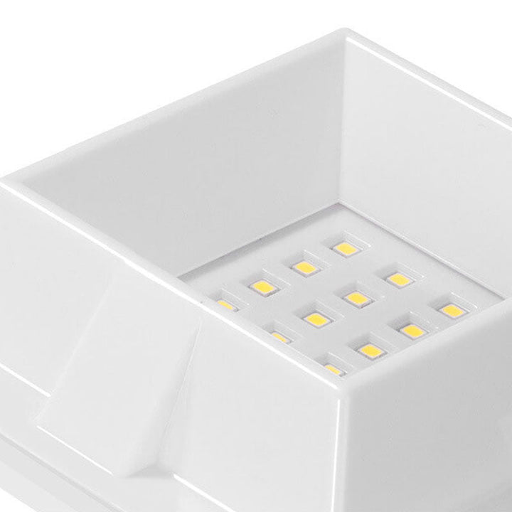 Sol UFO-formet design hegnlys LED udendørs væglampe