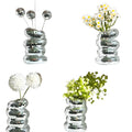 Spejlbeklædt disco vase med retro charme og moderne flair