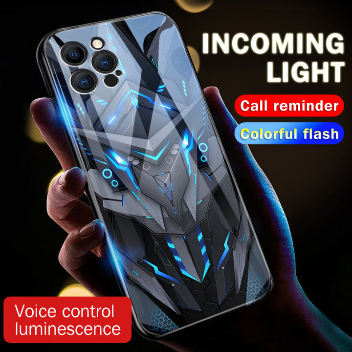 Cool Mecha Apple Smart Flash Telefonetui