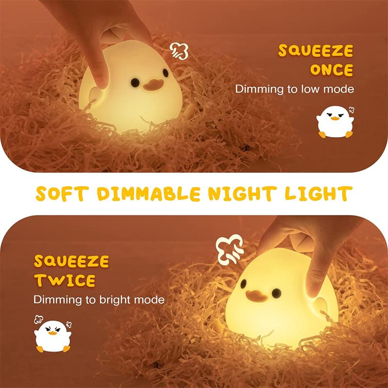 Ducky Buddy Lampe - Beroligende Nattelys For En Bedre Søvn Til Dit Barn