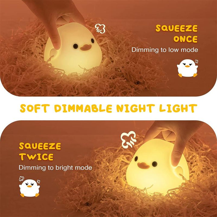 Ducky Buddy Lampe - Beroligende Nattelys For En Bedre Søvn Til Dit Barn