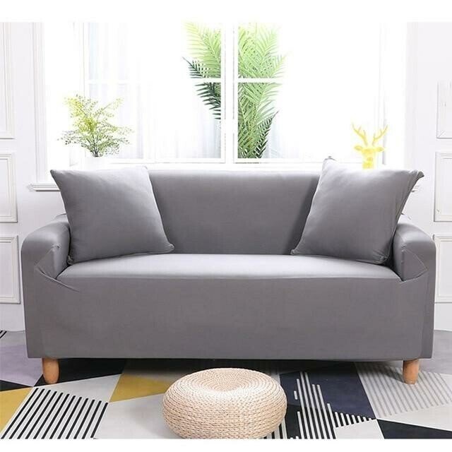 Magisk Sofa Cover Strækbar - Ensfarvet (pude er ikke inkluderet)