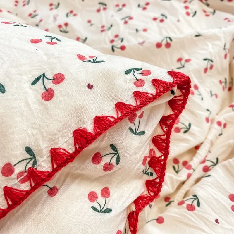 Blossom &amp; Berry Drøm Sengetøj Sæt 4pcs Blomster Duvet Cover