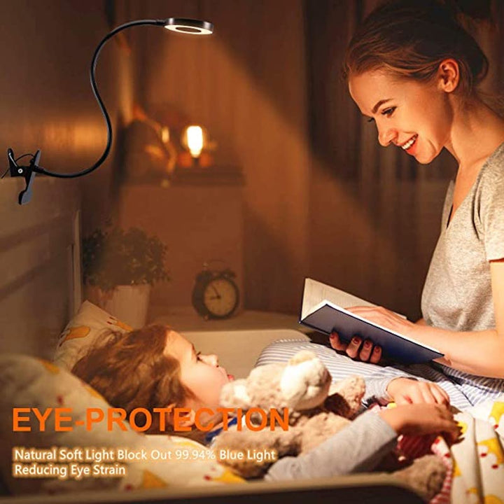 Clip-on Lys - Læselampe med 48 LED&
