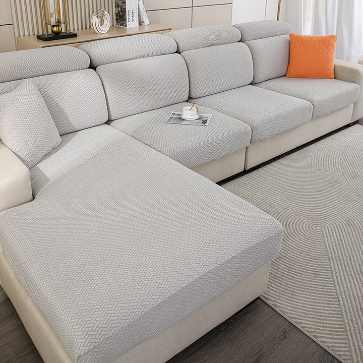 Wrap-around stretch sofa cover |